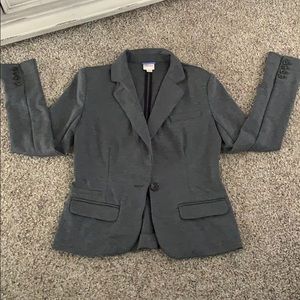 Gray blazer